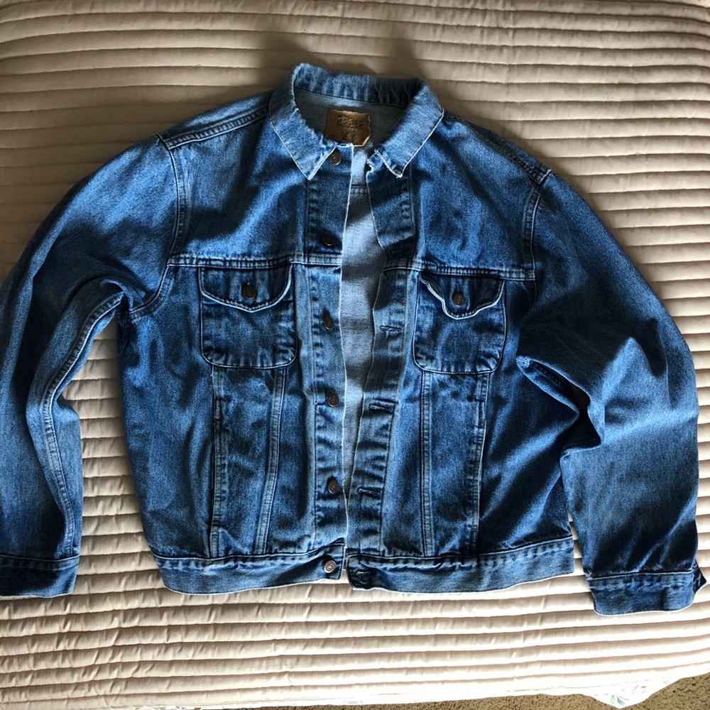 Vintage denim jean jacket